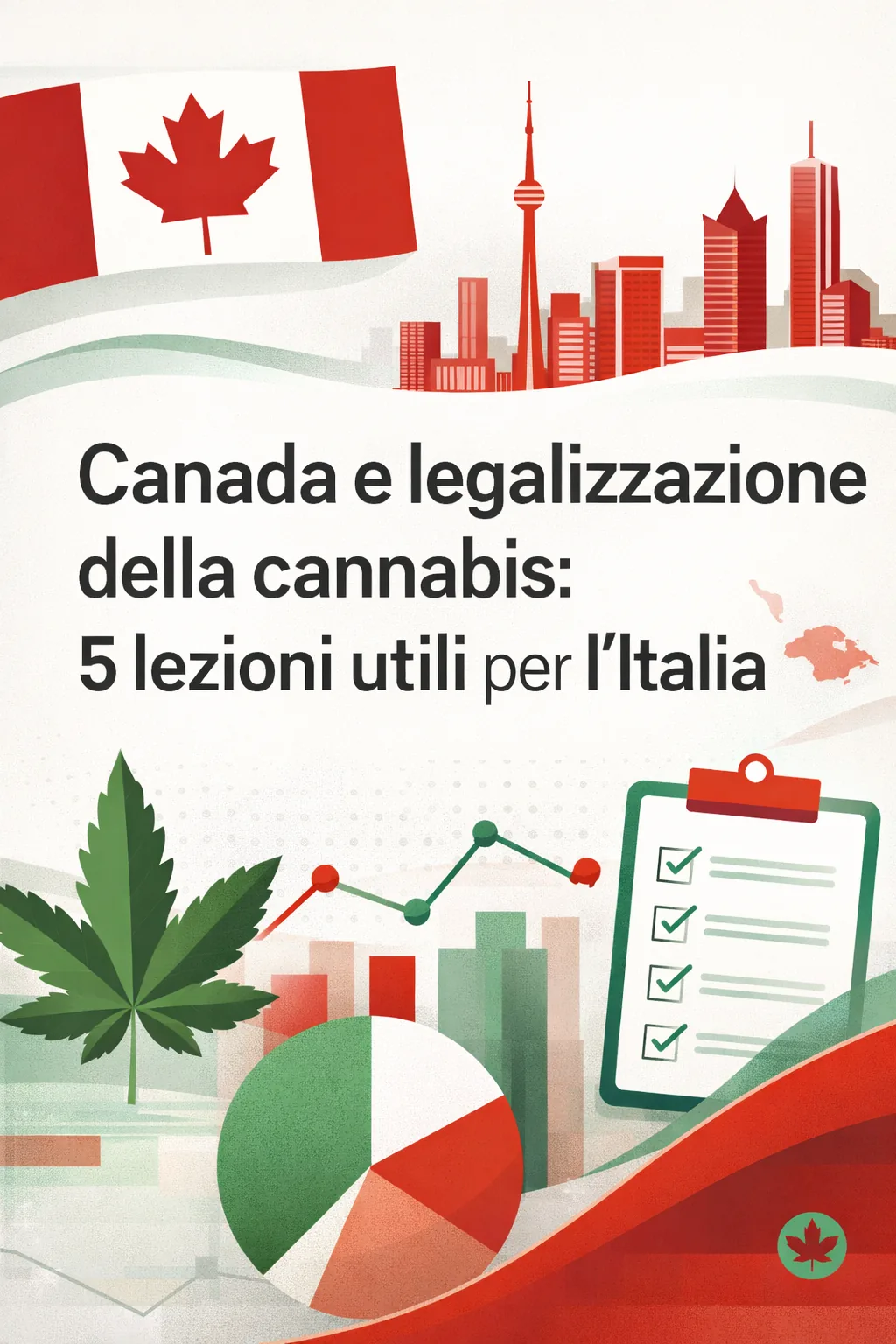 Canada e legalizzazione della cannabis: 5 lezioni utili per l’Italia