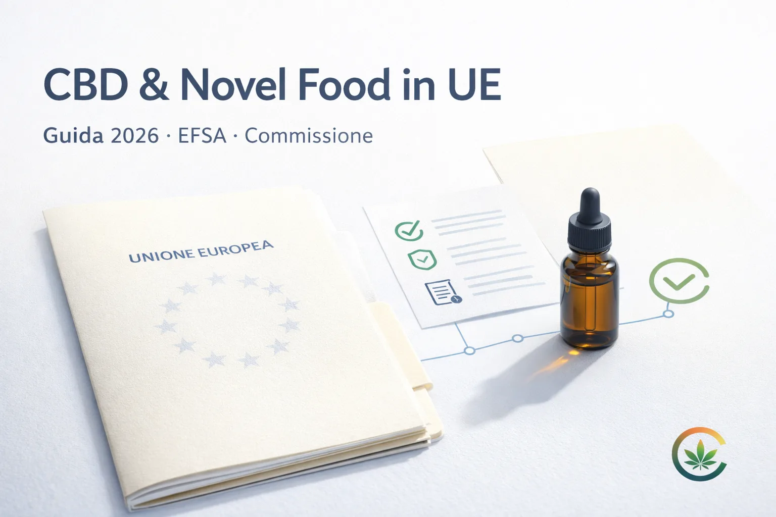CBD e Novel Food in UE (2026): guida all’iter EFSA/Commissione e cosa significa per i prodotti sul mercato