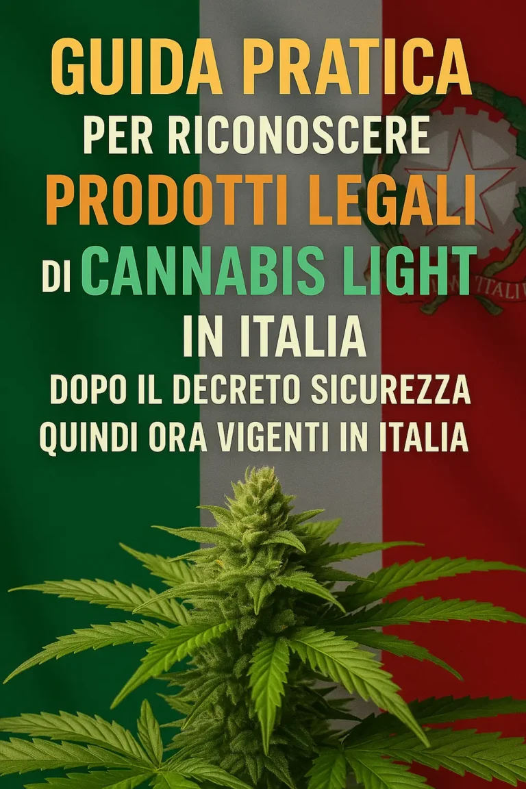 Guida pratica per riconoscere prodotti legali di cannabis light in Italia dopo il Decreto Sicurezza - consigli per consumatori e coltivatori