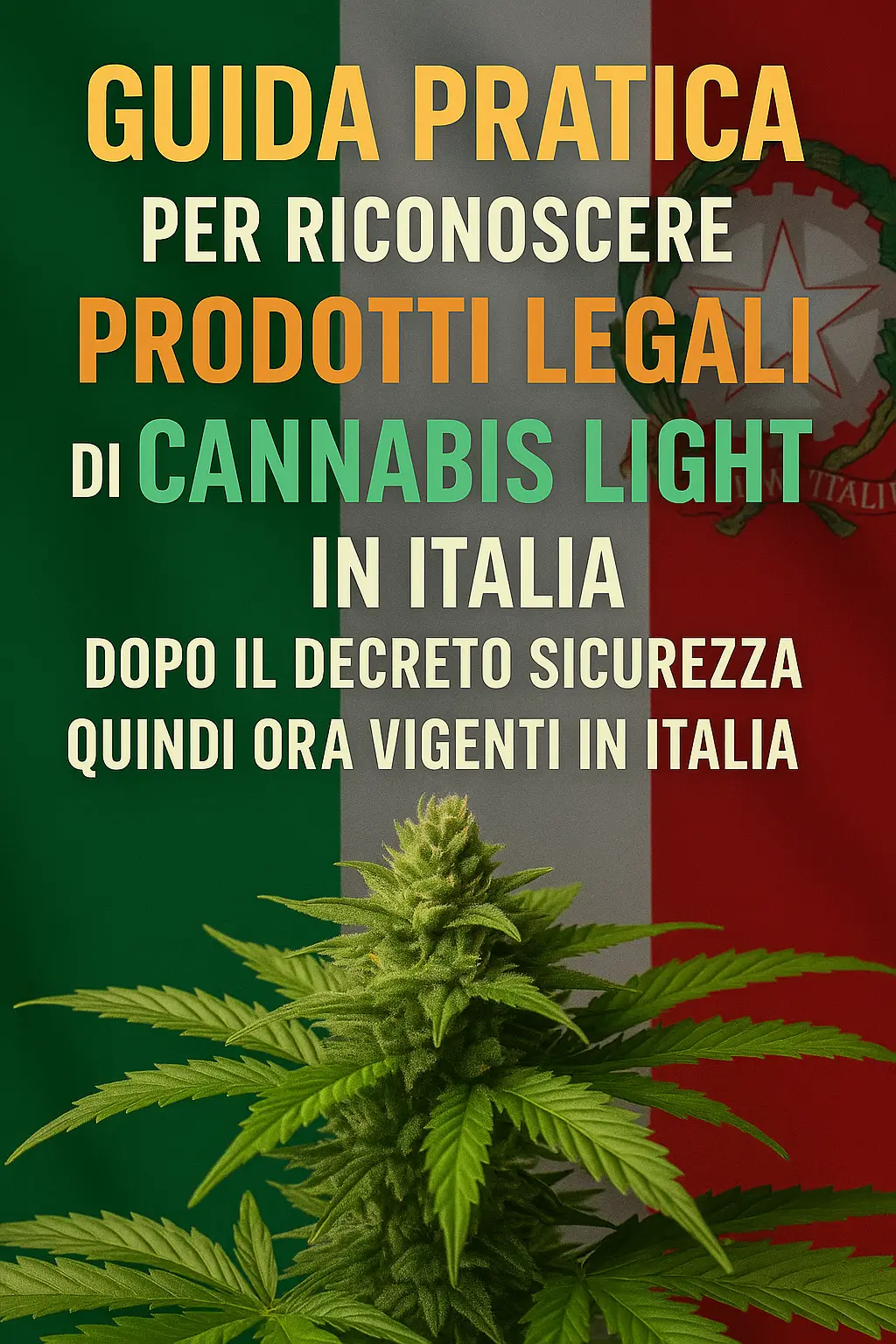 Guida pratica per riconoscere prodotti legali di cannabis light in Italia dopo il Decreto Sicurezza quindi ora vigenti in Italia