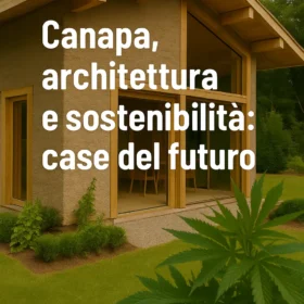 Canapa, architettura e sostenibilità: case del futuro - canapa, architettura, sostenibilità