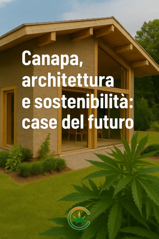 Canapa, architettura e sostenibilità: case del futuro - canapa, architettura, sostenibilità